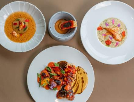 Auberge de la vieille église - Homard bleu Breton - Cote de Granit rose